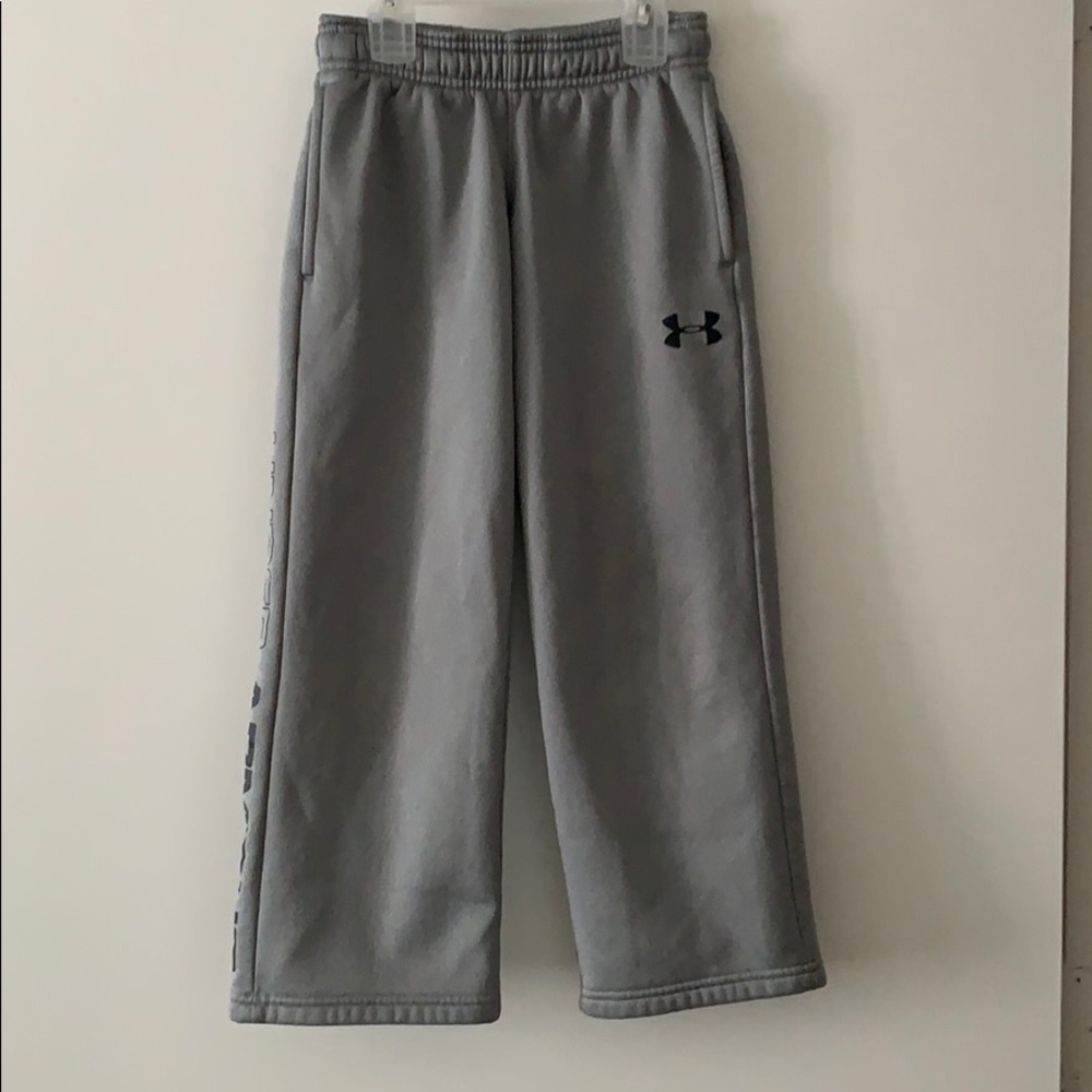Boys gray Under Armor pants size xsmall